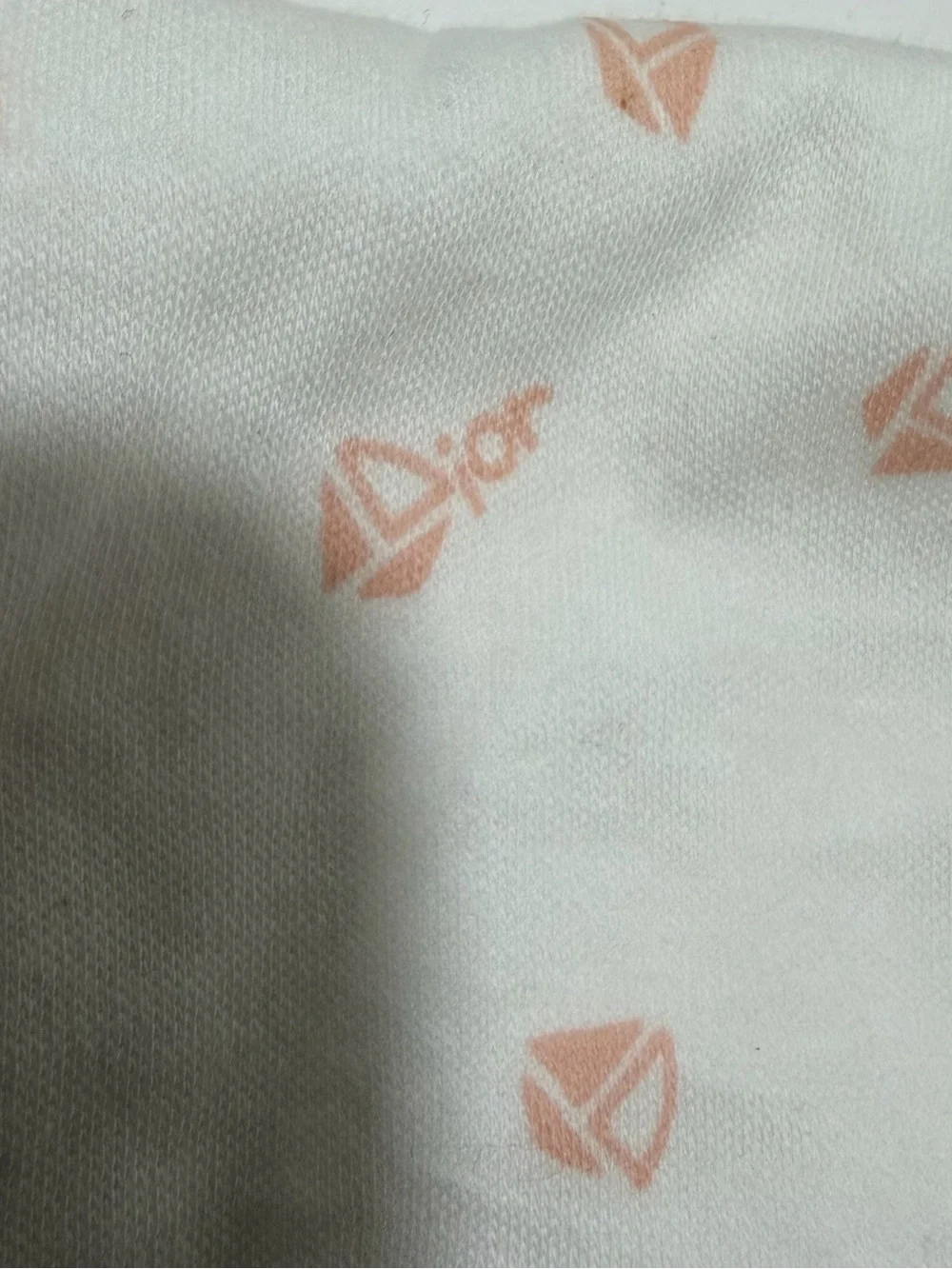 Baby Dior Girls White Pink Logo Bonnet Hat Designer